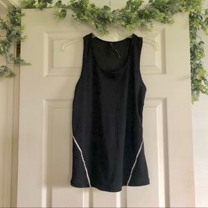 Black Activewear Tank Top